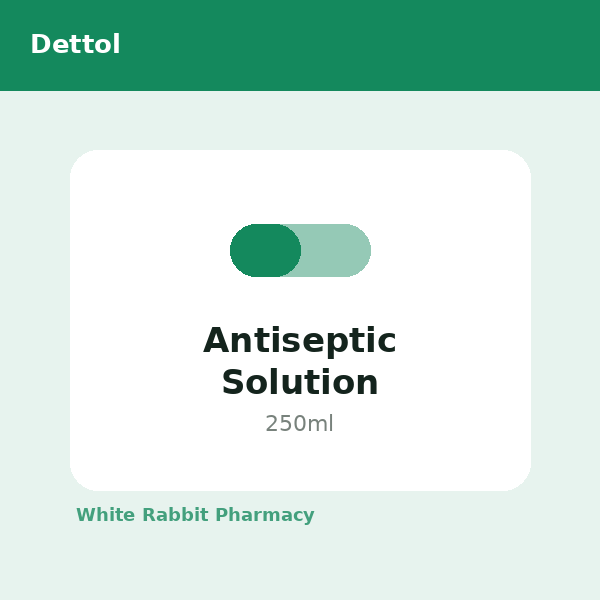 Antiseptic Solution (Dettol)