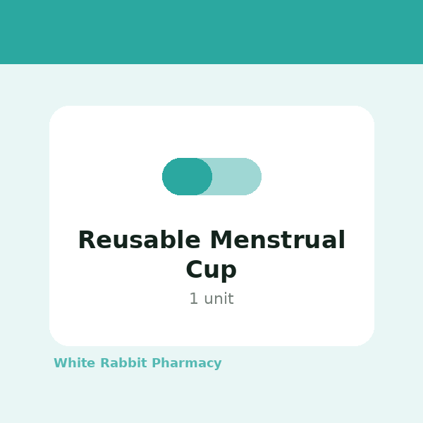 Reusable Menstrual Cup